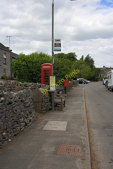 Photo 6"x4" Telephone Box, Monyash Monyash c2010