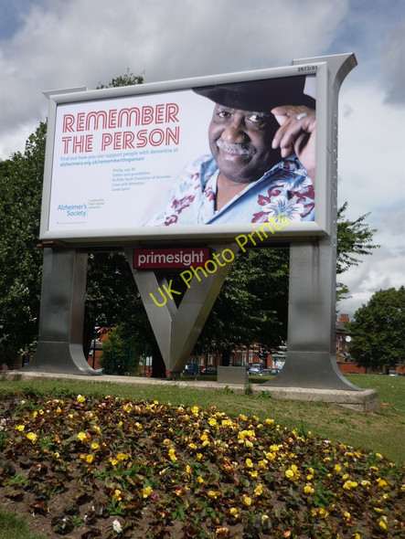 Photo 6"x4" Advertising hoarding, Cheetham Hill, Manchester Manchester c2010
