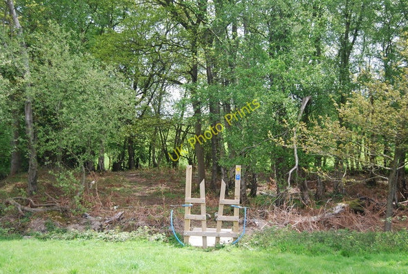 Photo 6"x4" Stile on the footpath from Warr's Wood to Lane End Common North Chailey c2010