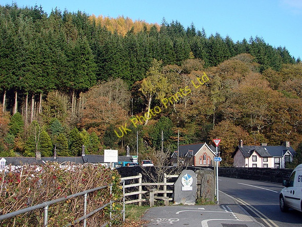Photo 6"x4" Pont ar Ddyfi and Pen-y-bont Machynlleth c2007