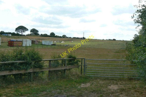 Photo 6"x4" Paddocks near Twelve Acre Farm Bestwood Village c2010