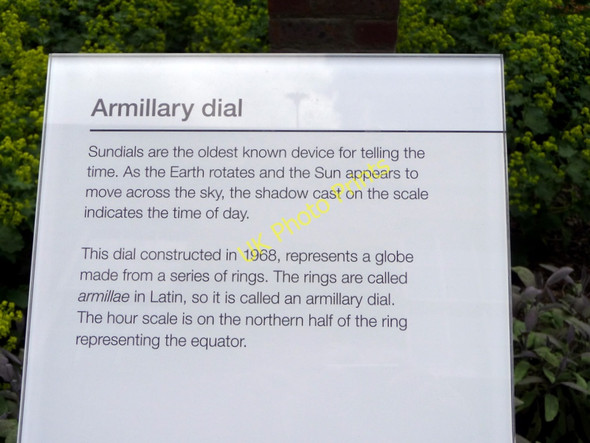 Photo 6"x4" Notice Board, Armillary Dial, Greenwich Greenwich\/TQ3977 c2010