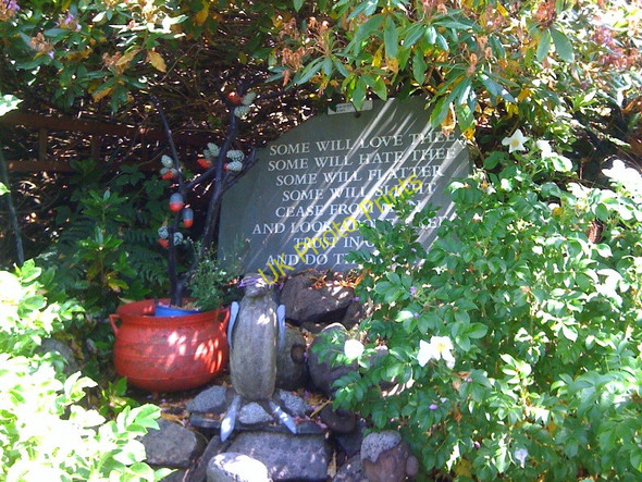 Photo 6"x4" Rock Garden Kippford\/Scaur c2010