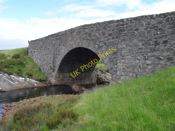 Photo 6"x4" Bridge on the A836 Vagastie c2010