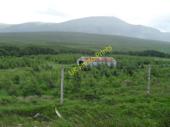 Photo 6"x4" Shed in Strath Vagastie Altnaharra c2010