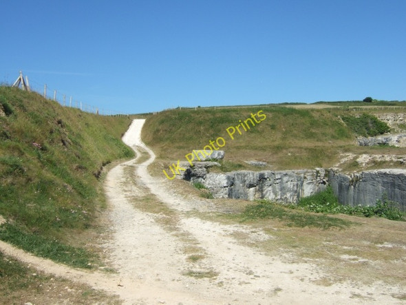 Photo 6"x4" Track to Longstone Ope Quarries, Portland Southwell\/SY6870 c2010