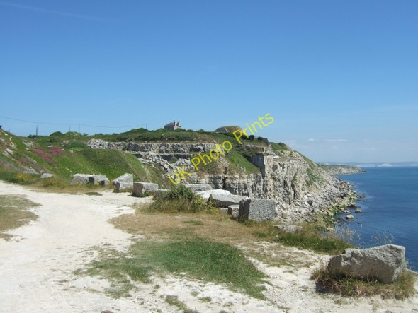Photo 6"x4" South West Coast Path passing Freshwater Bay, Portland Easton\/SY6971 c2010