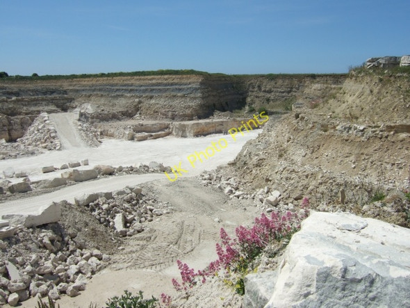 Photo 6"x4" Quarry south of Easton Fortuneswell c2010