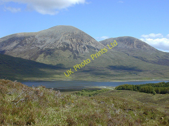 Photo 6"x4" View east from by the Allt na Dunaiche Torrin\/Na Torrin c2005