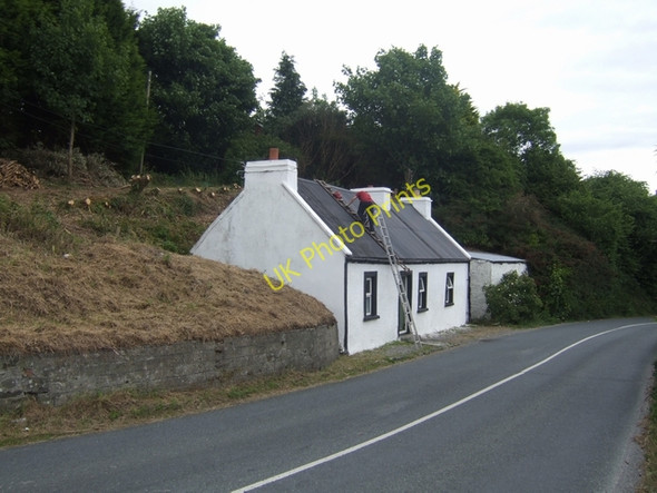 Photo 6"x4" Old cottage under repair Killybegs c2010