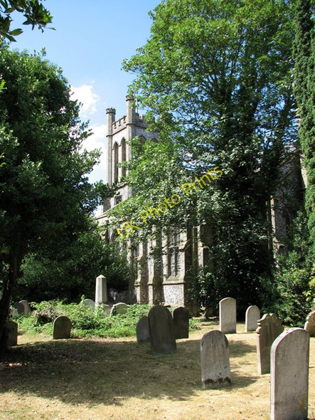 Photo 6"x4" St Mark's church in Lakenham - churchyard Norwich c2010