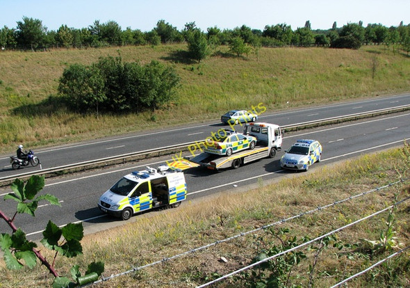 Photo 6"x4" The A47 road north of Arminghall Trowse Newton c2010