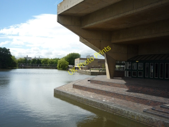 Photo 6"x4" Vanbrugh seen underneath Central Hall Heslington c2010