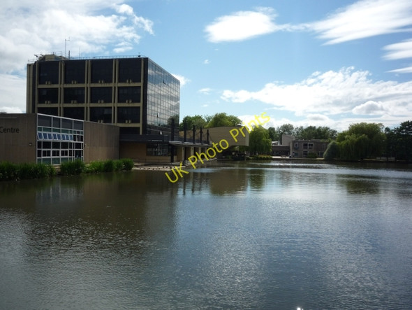 Photo 6"x4" Physics from Central Hall bridge Heslington c2010