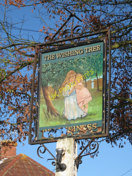Photo 6"x4" The Wishing Tree sign Hastings\/TQ8110 c2010
