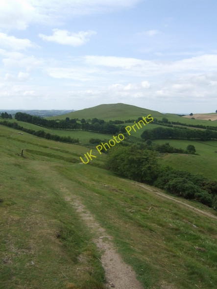Photo 6"x4" Path on Slieve na Calliagh Drumone c2010
