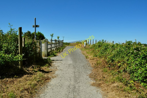 Photo 6"x4" National Cycle Route 27 on its way to Plymouth Ossaborough c2010