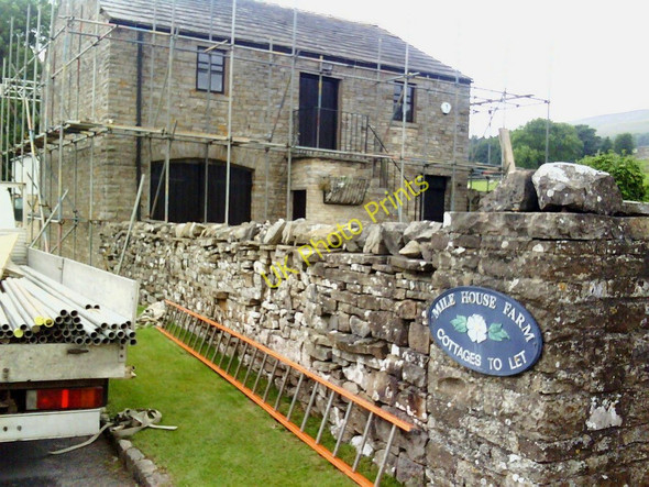 Photo 6"x4" Barn conversion at Mile House Farm Sedbusk c2010