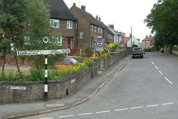Photo 6"x4" Church Street, Linby Hucknall c2010