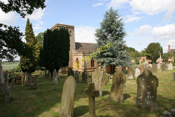Photo 6"x4" South side of the church Pitsford c2010