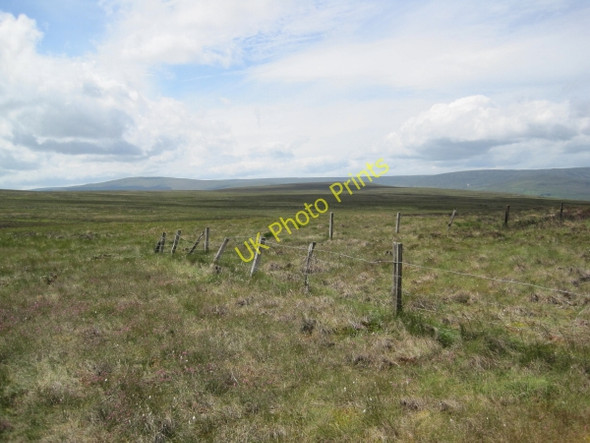 Photo 6"x4" Fencing near Horseman Cleugh Whitfield Lough c2010