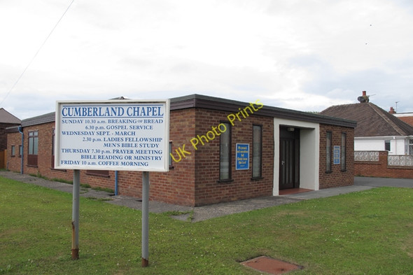 Photo 6"x4" Cumberland Chapel, Cumberland Ave, Cleveleys Cleveleys c2010