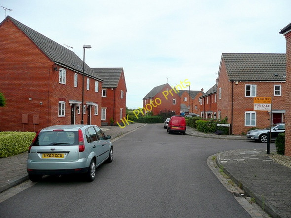 Photo 6"x4" Hawkmoth Close Tewkesbury c2010