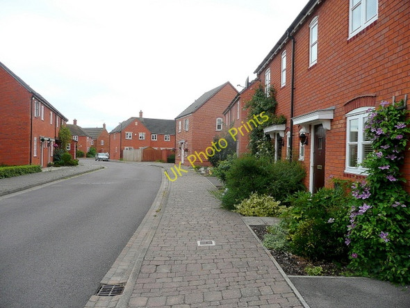 Photo 6"x4" Hawkmoth Close 2 Tewkesbury c2010