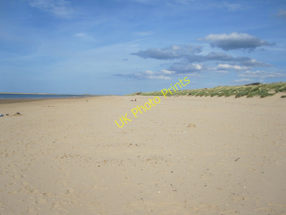 Photo 6"x4" Brancaster Beach Marsh Side c2010