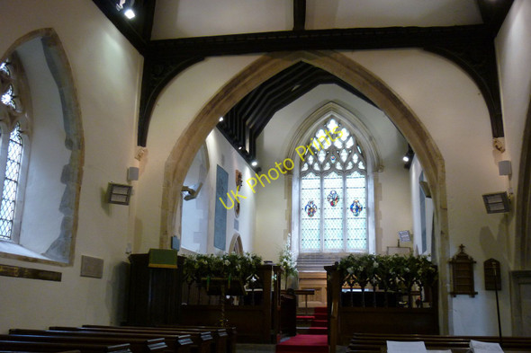 Photo 6"x4" Interior, Boughton Malherbe Church Boughton Malherbe c2010
