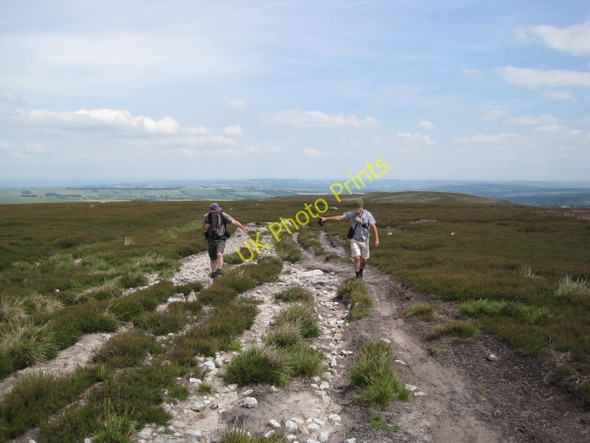 Photo 6"x4" Broad Way, Hexhamshire Common Hangman Hill c2010