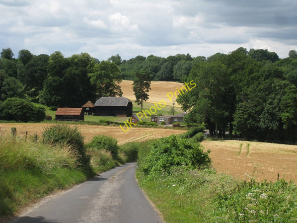 Photo 6"x4" Pickleden Lodge Farm Wootton\/TR2246 c2010