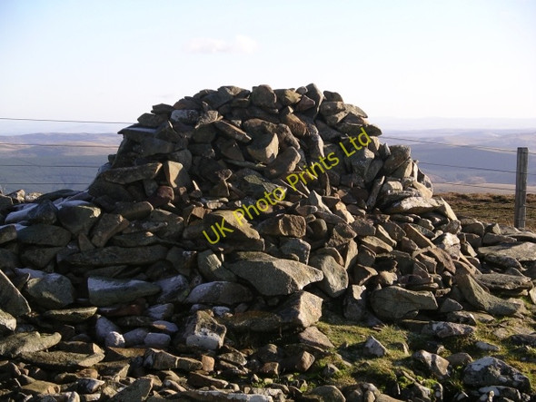 Photo 6"x4" Summit Cairn, Birkscairn Hill Birkscairn Hill c2005