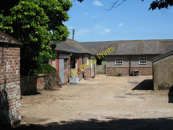 Photo 6"x4" Farm Buildings at Stelling Lodge Farm Bossingham c2010