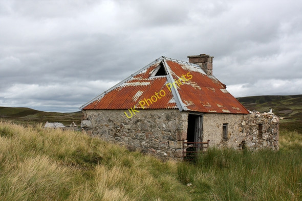 Photo 6"x4" Derelict cottage, Upper Dell Upper Dell c2010