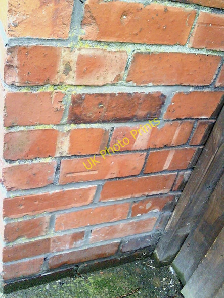 Photo 6"x4" Benchmark at #163 Newtown Road Carlisle c2010
