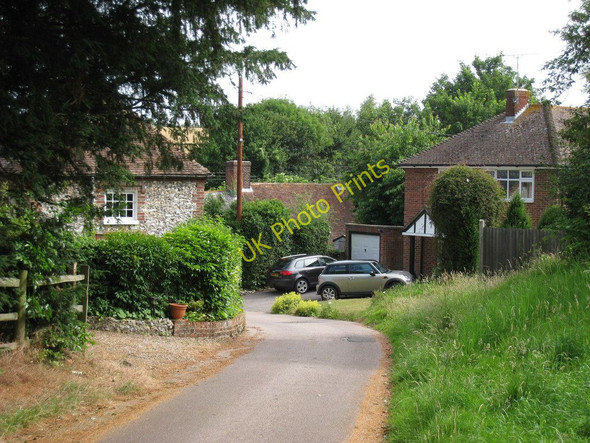 Photo 6"x4" Church Lane Kingston\/TR1951 c2010