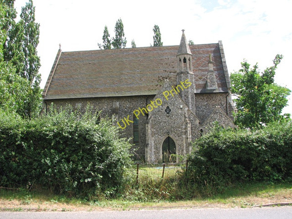 Photo 6"x4" Pirnhow chapel, Ditchingham Wainford c2010