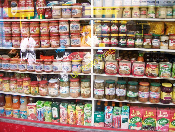 Photo 6"x4" The window of the Dobro Polski Sklep Deli in Talbot Street Dublin\/O1534 c2010