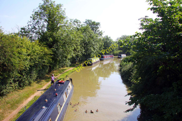 Photo 6"x4" The Oxford Canal Wharf c2010