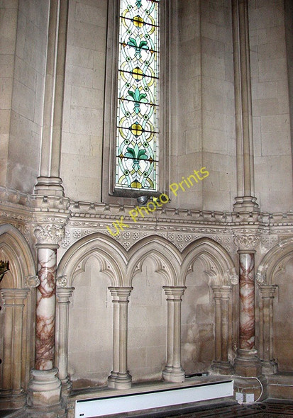 Photo 6"x4" The Catholic church of St Edmund, Bungay - inside the baptistery Bungay c2010