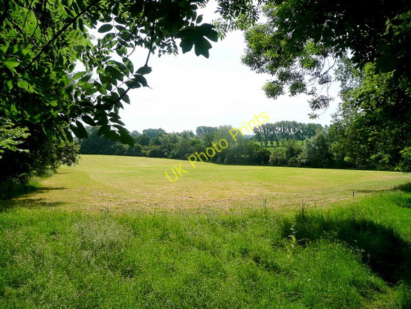 Photo 6"x4" Cut pasture by Allum's Grove Dymock c2010