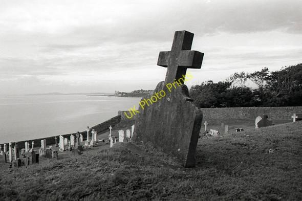 Photo 6"x4" Graveyard at St.Peter's Church, Heysham Heysham c1992