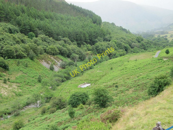 Photo 6"x4" View along the Afon Marteg Nantserth c2010
