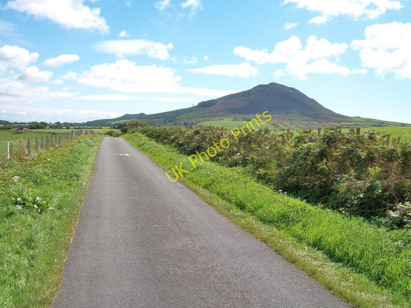 Photo 6"x4" A straight stretch of the Dinas road Dinas\/SH2636 c2010