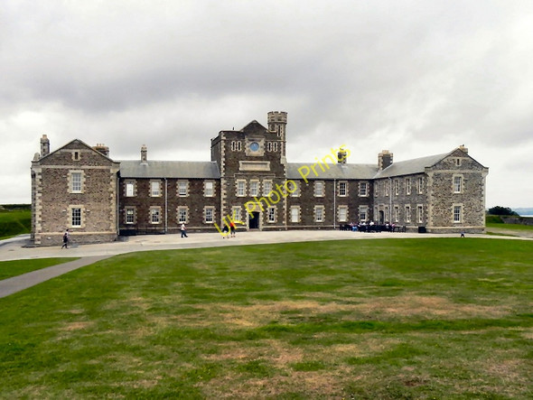 Photo 6"x4" Pendennis Castle, Royal Garrison Artillery Barracks Falmouth c2010