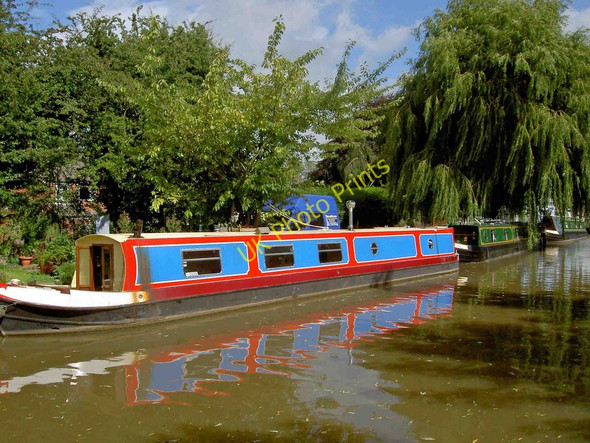 Photo 6"x4" Summer on the Shropshire Union Canal Christleton c2010