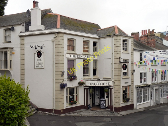 Photo 6"x4" The King's Head, Church Street Falmouth c2010