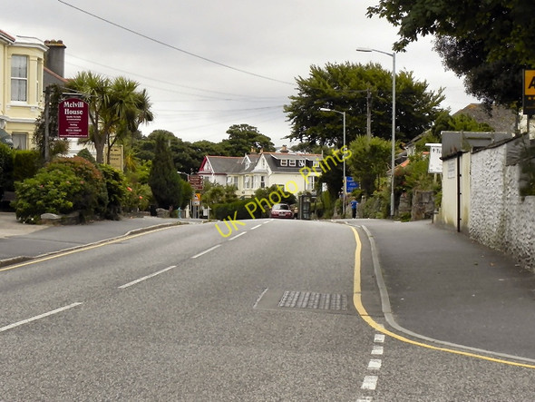 Photo 6"x4" Melvill Road (A39) Falmouth c2010