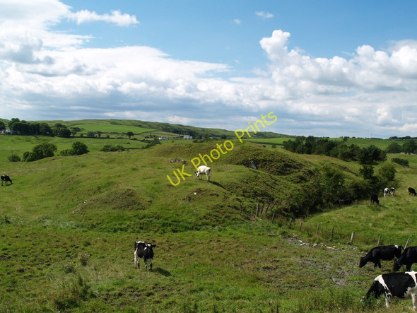 Photo 6"x4" Old Homestead or Motte at West Kirkcarswell Dundrennan c2010